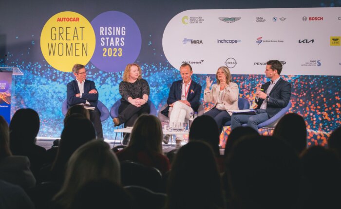 Lynda Ennis speaks to Autocar Great Women: Rising Stars panel